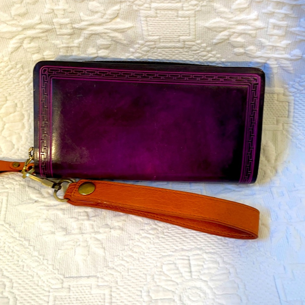 NWOT Leather Wallet/Clutch
